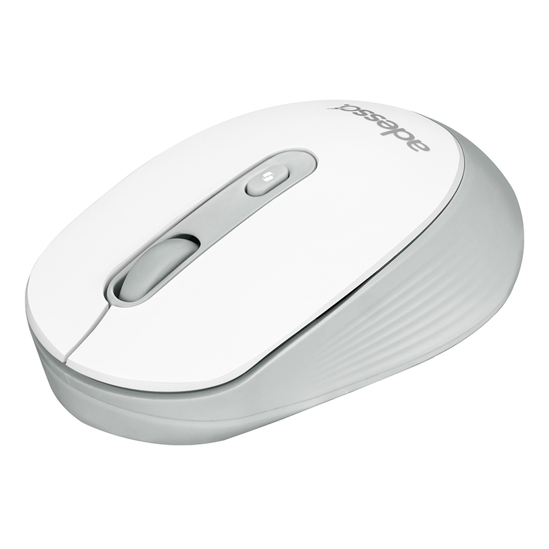 Adesso IMOUSE A30W Mouse - USB Type A - Optical - 4 Button(s) - White - Wireless 